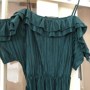 Zara Green jumpsuit